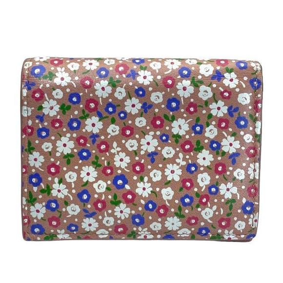 MIU MIU Wallet Folding Wallet Mini Wallet Pink Multi - Picture 2 of 10